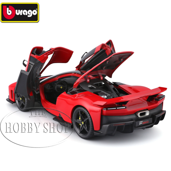 Bburago 1/18 Ferrari R80 Red