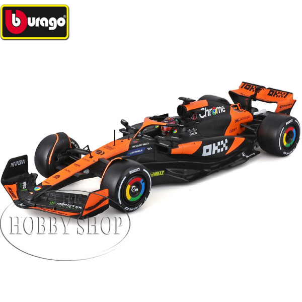 1/24 McLaren F1 MCL38 2024 with Helmut #81 Oscar Piastri