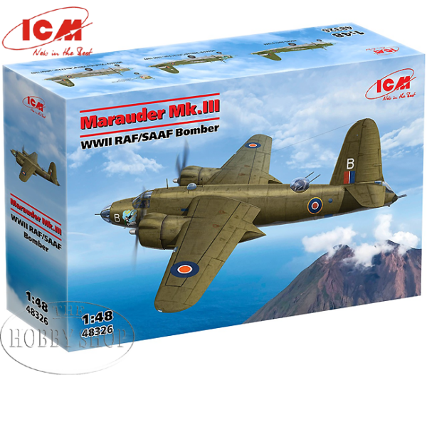 ICM 1/48 Marauder Mk.III WWII RAF/ SAAF Bomber