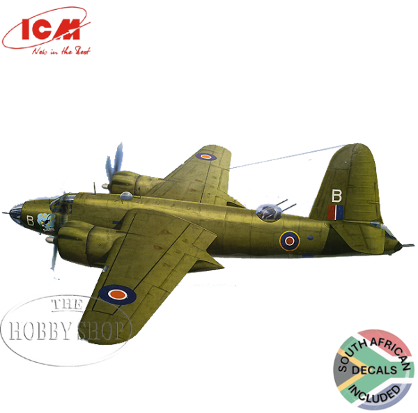 ICM 1/48 Marauder Mk.III WWII RAF/ SAAF Bomber