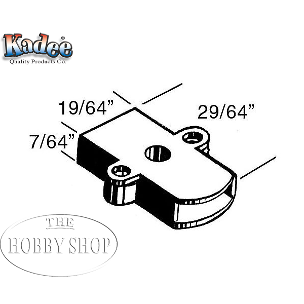 Kadee HO #234 Short Shank Plastic Gearboxes & Lids (10 Pair)