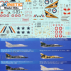 Kinetic 1/48 Mirage IIIBE/D/DE/DS/D2Z with SAAF Decals