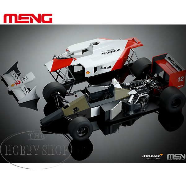 Meng 1/12 McLaren MP4/4 1988 Pre Coloured