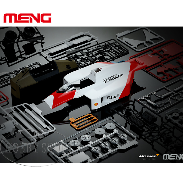 Meng 1/12 McLaren MP4/4 1988 Pre Coloured