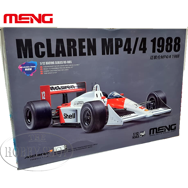 Meng 1/12 McLaren MP4/4 1988 Pre Coloured