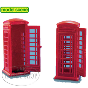 4 piece kits to make 2 Telephone Boxes