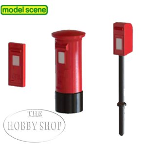 Model Scene OO/HO Post Boxes (x3)