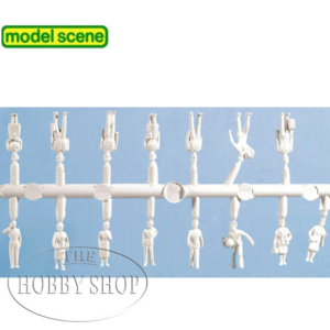 OO/HO Unpainted Army Navy Personnel (x15)