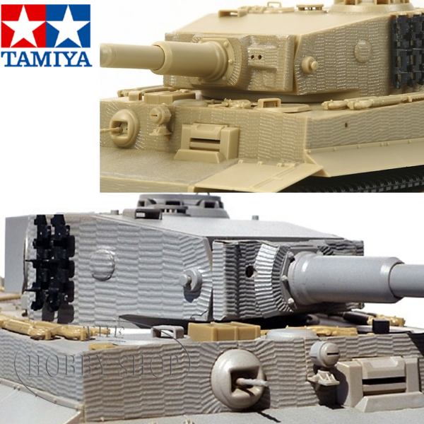 Tamiya 1/35 Tiger I Mid-Late Zimmerit Sheet