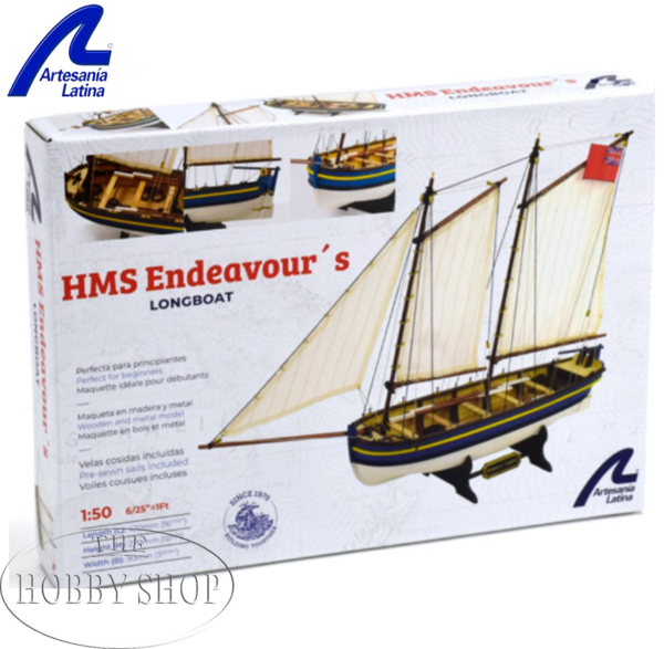 Artesania 1/50 HMS Endeavor`s Longboat Artesania 1/50 HMS Endeavor`s Longboat