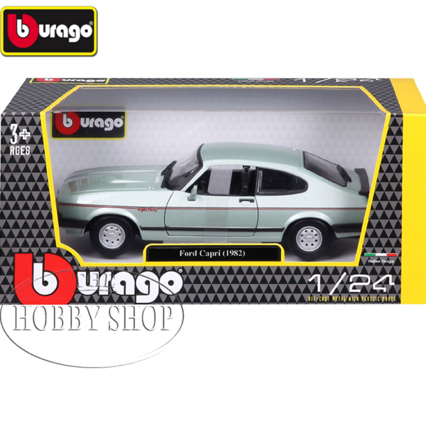 Bburago 1/24 Ford Capri 1982 Black
