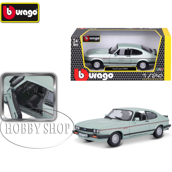 Bburago 1/24 Ford Capri 1982 Black
