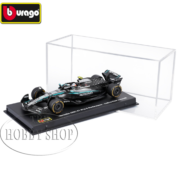Bburago 1/43 Mercedes AMG F1 W16 2025 #12 Kimi Antonelli with Helmut