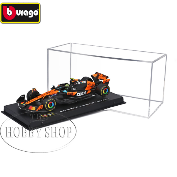 Bburago 1/43 McLaren F1 MCL39 2025 #4 Lando Norris with Helmut