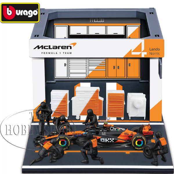 1/43 McLaren MCL39 2025 Pit Pass # 4 Lando Norris