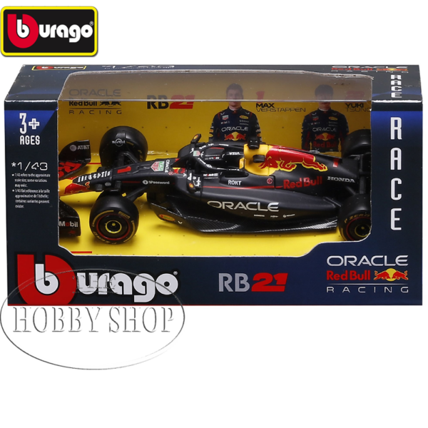 Bburago 1/43 Red Bull F1 RB21 2025 #1 Max Verstappen Bburago 1/43 Red Bull F1 RB21 2025 #1 Max Verstappen