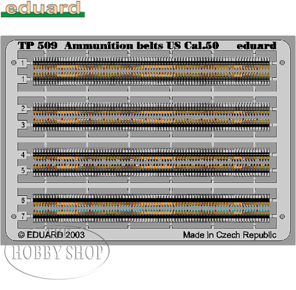 1/35 US Ammunition Belts Cal.50