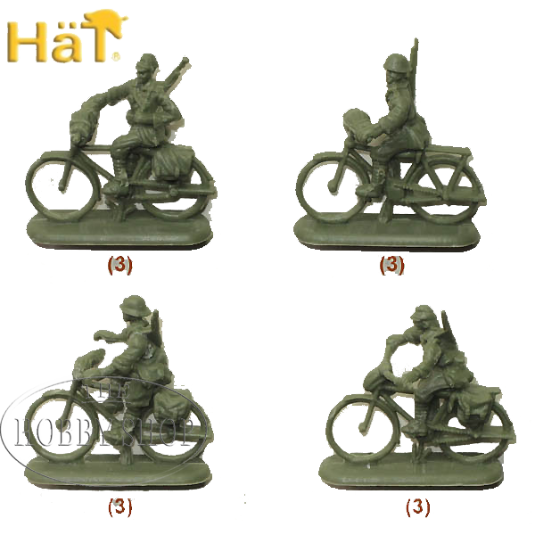 WW2 Japanese Bicycle Infantry (x12)