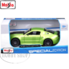Maisto 1/24 Ford Mustang 2014 Street Racer (Green/Black)