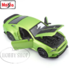 Maisto 1/24 Ford Mustang 2014 Street Racer (Green/Black)