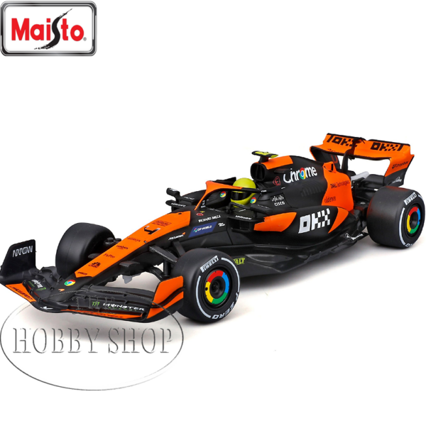 Maisto 1/24 R/C McLaren F1 MCL38 #4 Lando Norris Miami GP 24