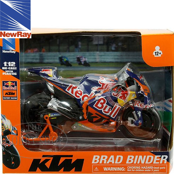 New Ray 1/12 Red Bull KTM MotoGP 2022 #33 Brad Binder New Ray 1/12 Red Bull KTM MotoGP 2022 #33 Brad Binder