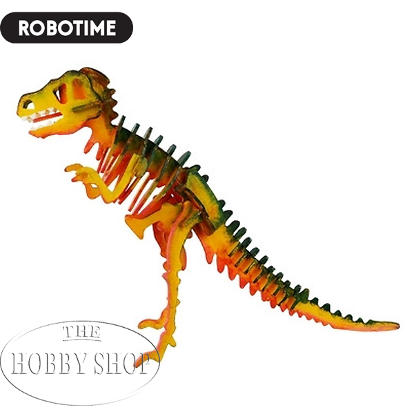 3D Wood Puzzle T Rex