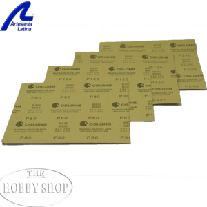 Sandpaper Set x4 (80. 120. 180 240 Grit)