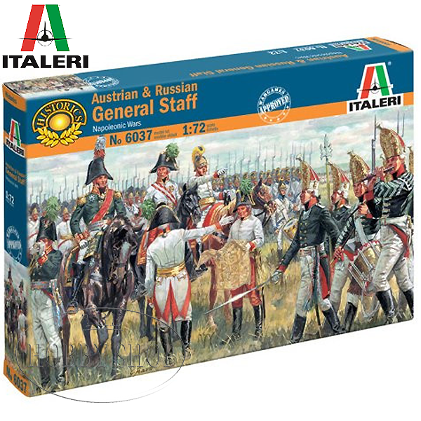 Italeri 1/72 Austrian & Prussian General Staff Napaleonic Wars (x39) Italeri 1/72 Austrian & Prussian General Staff Napaleonic Wars (x39)