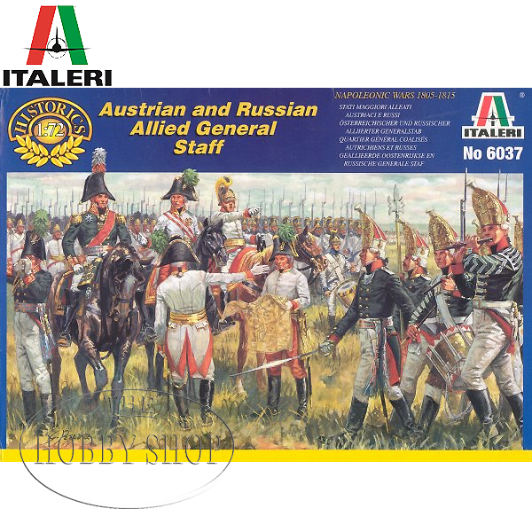 Italeri 1/72 Austrian & Prussian General Staff Napaleonic Wars (x39) Italeri 1/72 Austrian & Prussian General Staff Napaleonic Wars (x39)