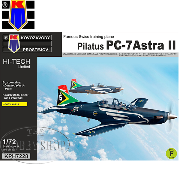 KPH 1/72 Pilatus PC-7 Astra II with SAAF Decals KPH 1/72 Pilatus PC-7 Astra II with SAAF Decals