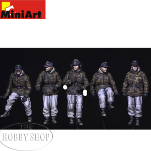 German Tank Crew Winter Uniforms (x5)