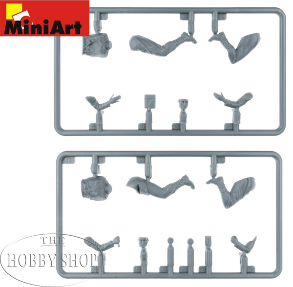MiniArt 1/35 German Panzwegrenadiers Set 2 (x4)