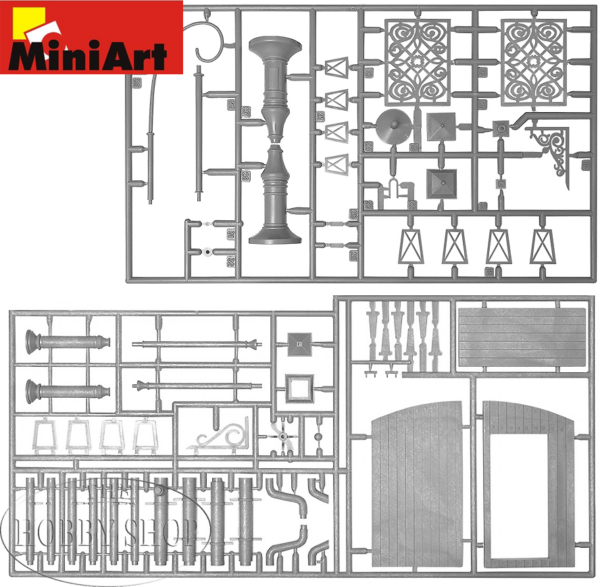 MiniArt 1/35 Accessories For Buildings