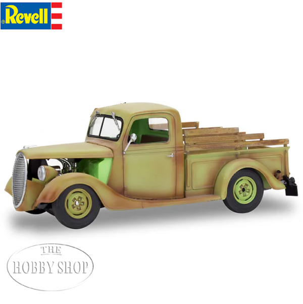 Ford Pickup with Surfboard 1937