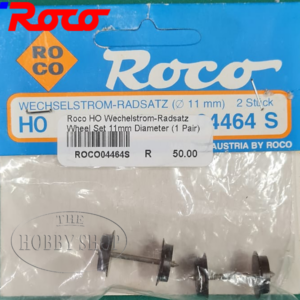 Roco HO Wechelstrom-Radsatz Wheel Set 11mm Diameter (1 Pair)