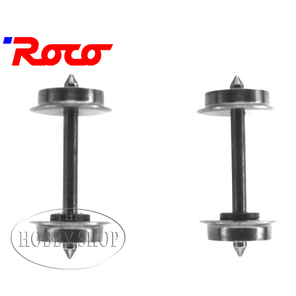 Wheel Set 9mm Diameter (1 Pair)