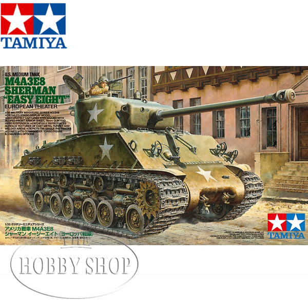 Tamiya 1/35 US M4A3EB Sherman Medium Tank Tamiya 1/35 US M4A3EB Sherman Medium Tank