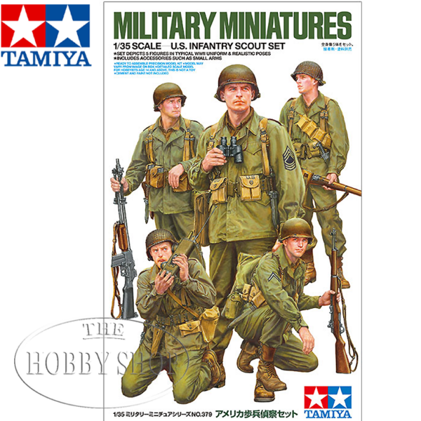 Tamiya 1/35 US Infantry Scout Set Tamiya 1/35 US Infantry Scout Set