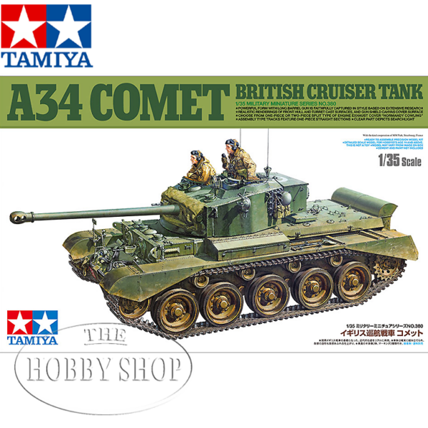 Tamiya 1/35 A34 Comet British Cruiser Tank Tamiya 1/35 A34 Comet British Cruiser Tank