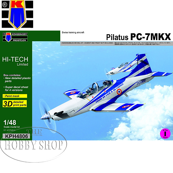 Kovozavody 1/48 Pilatus PC-7 MKX
