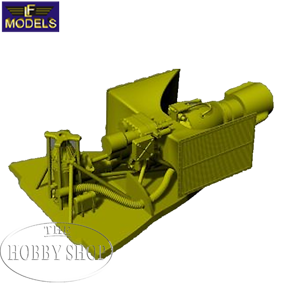 LF Models 3D 1/72 Alouette III Engine with Tropical Filters