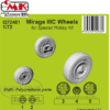 CMK 1/72 Mirage IIIC Wheels For Special Hobby