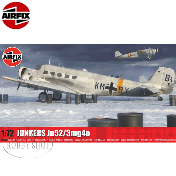 Airfix 1/72 Junkers Ju52/3mg4e Airfix 1/72 Junkers Ju52/3mg4e