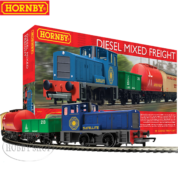 Hornby HO/OO Diesel Mixed Freight Train Set