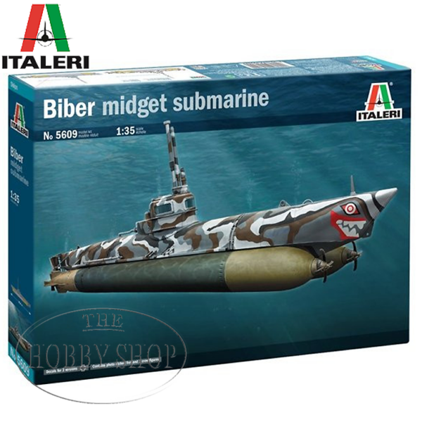 Italeri 1/35 Biber Midget Submarine