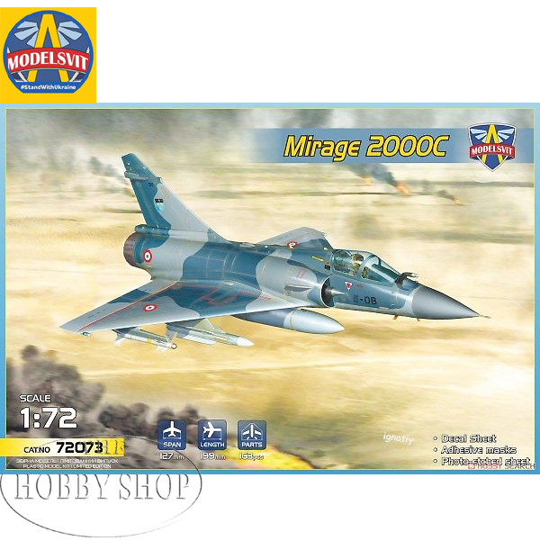 Modelsvit 1/72 Mirage 2000C Multirole Fighter