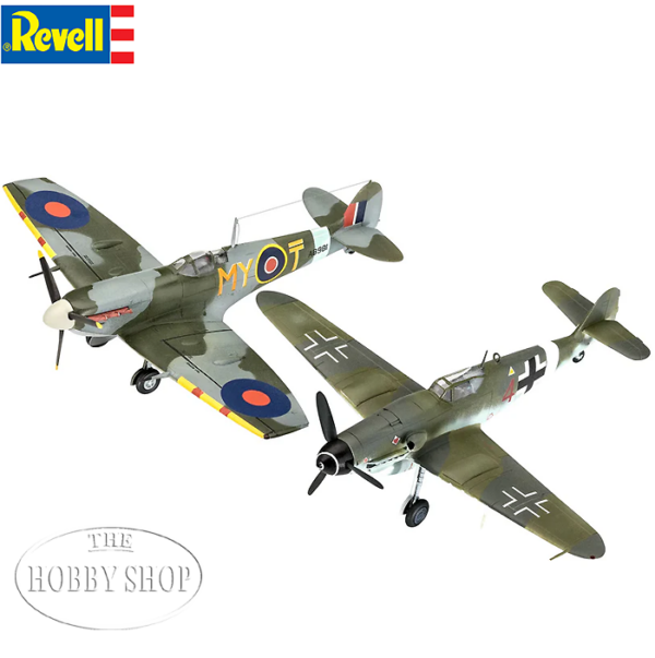 Combat Set Messerschmitt Bf109G-10 & Spitfire Mk.V