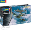 Revell 1/72 Combat Set Messerschmitt Bf109G-10 & Spitfire Mk.V