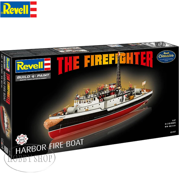 Revell 1/87 HO The Firefighter Ship